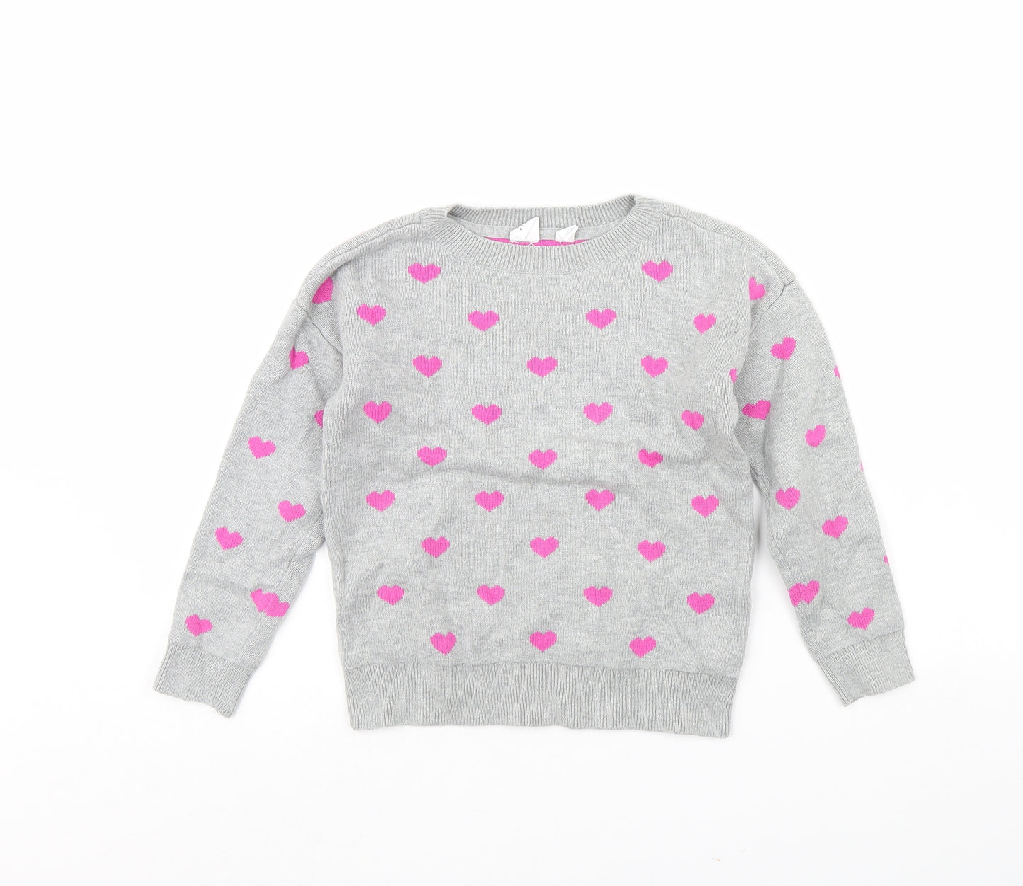 Gap Girls Grey   Pullover Jumper Size S