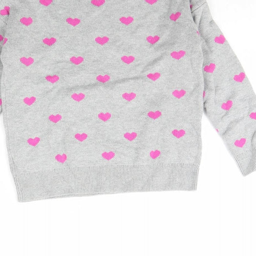 Gap Girls Grey   Pullover Jumper Size S