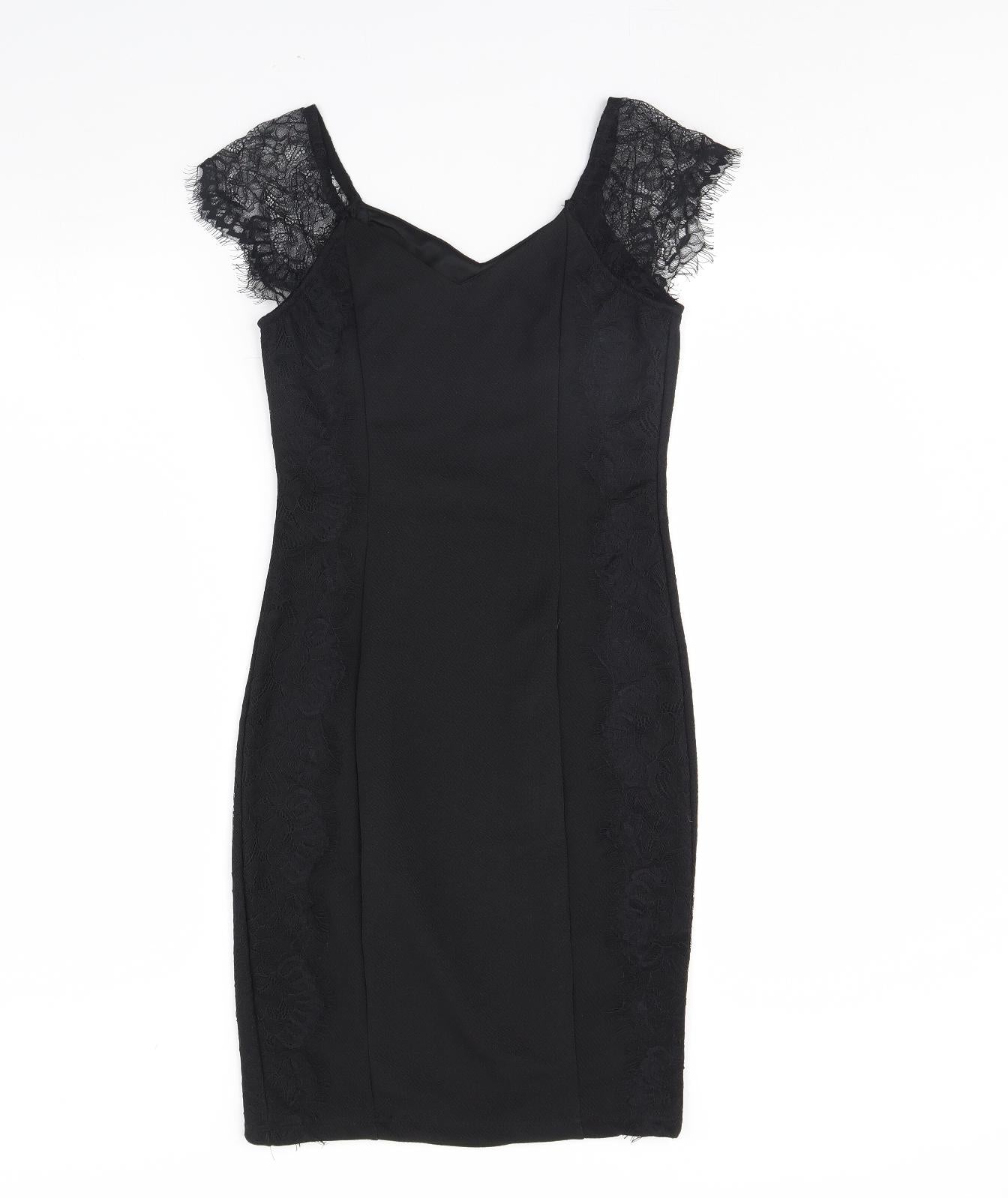 Boohoo Womens Black   Mini  Size 10