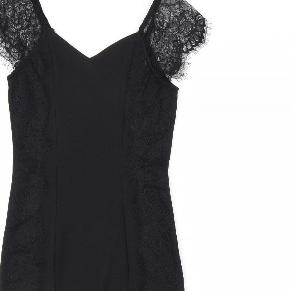 Boohoo Womens Black   Mini  Size 10