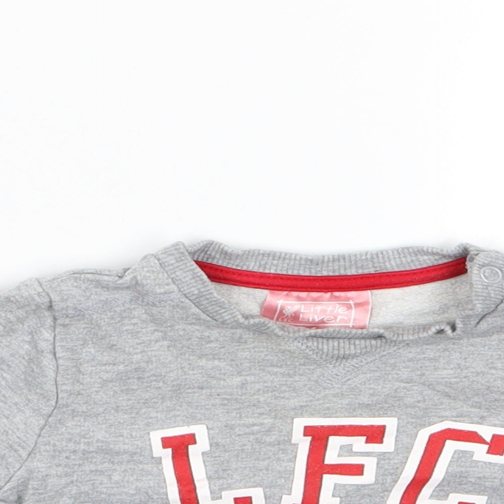 Liverpool FC Baby Green   Pullover Casual Size 6-9 Months  - Liverpool FC