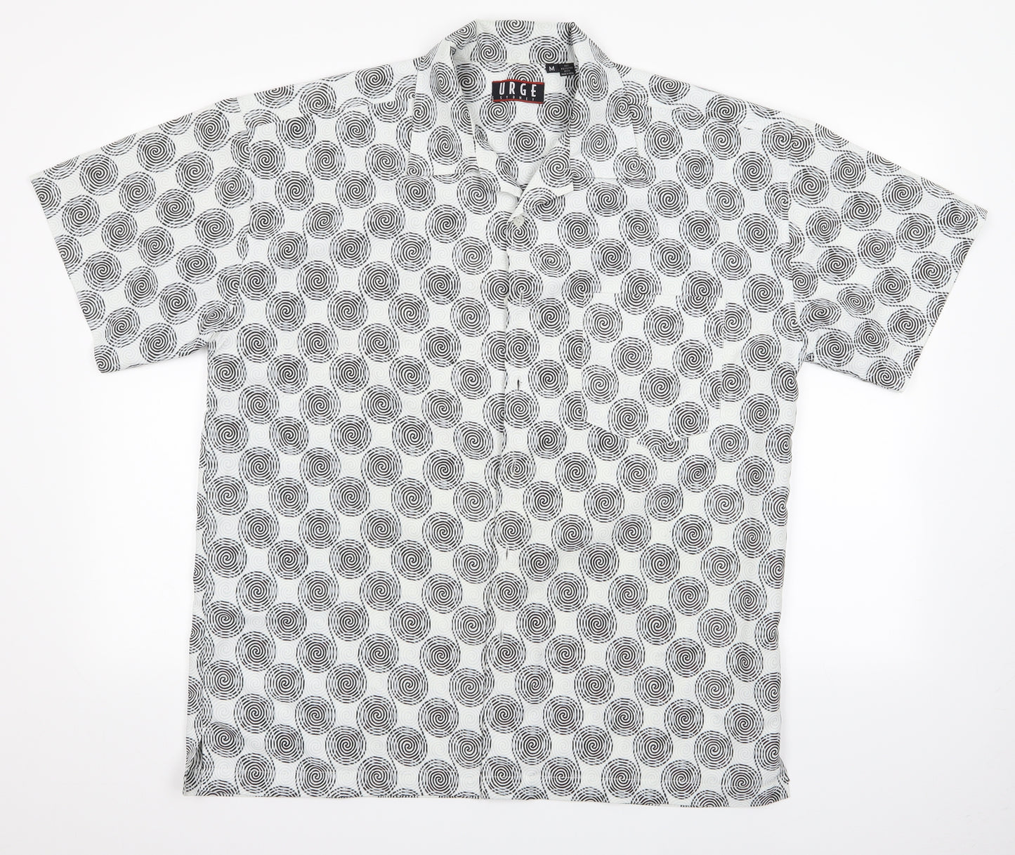 Urge Sydney Mens Multicoloured Geometric   Button-Up Size M  - Urge Sydney Shirt