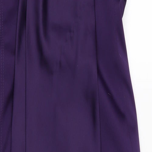 Atmosphere Womens Purple   Ball Gown  Size 8  - Strapless Dress Purple with Bow Front