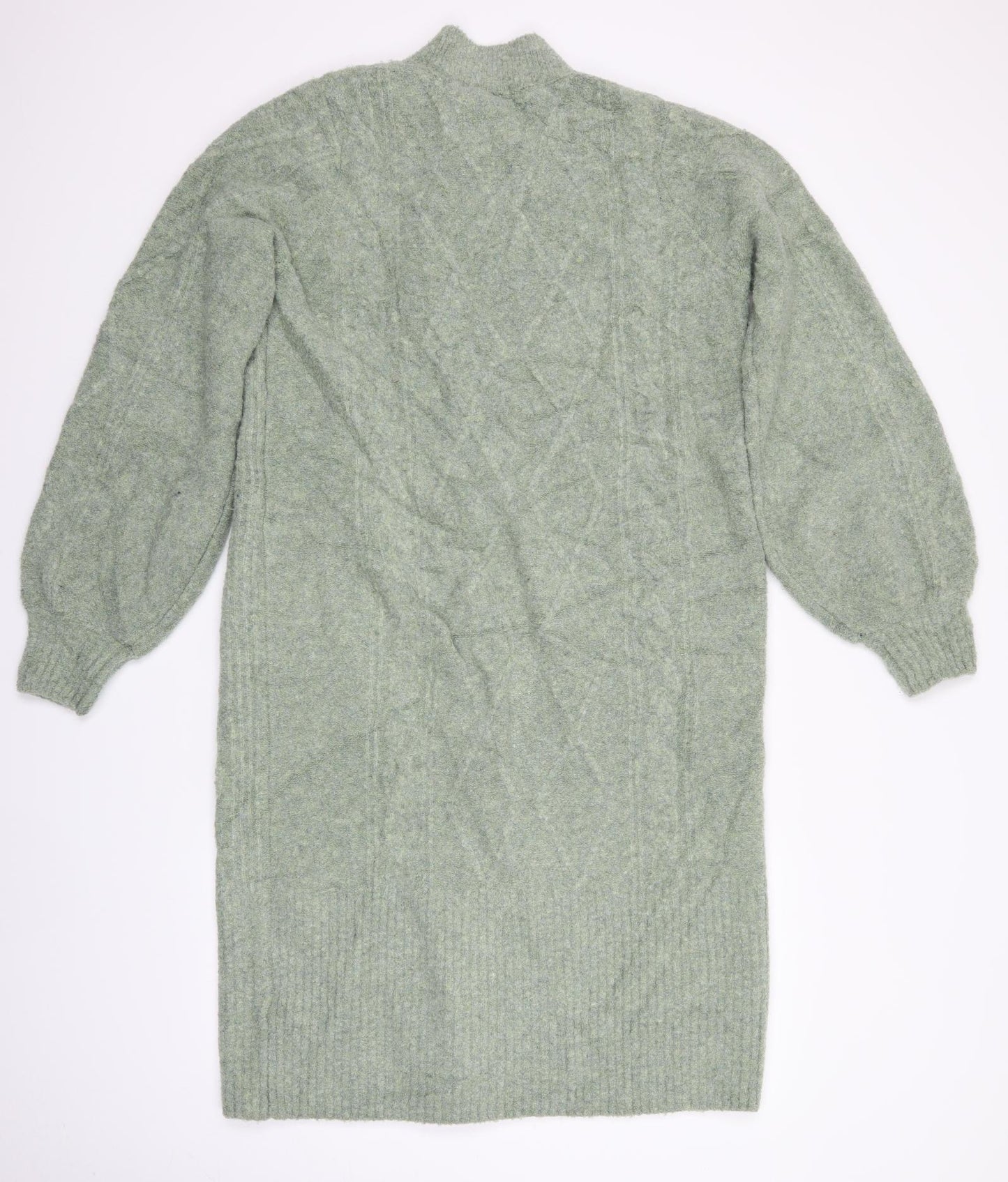 Per Una Womens Green   Cardigan Jumper Size M  - Longline Cardigan