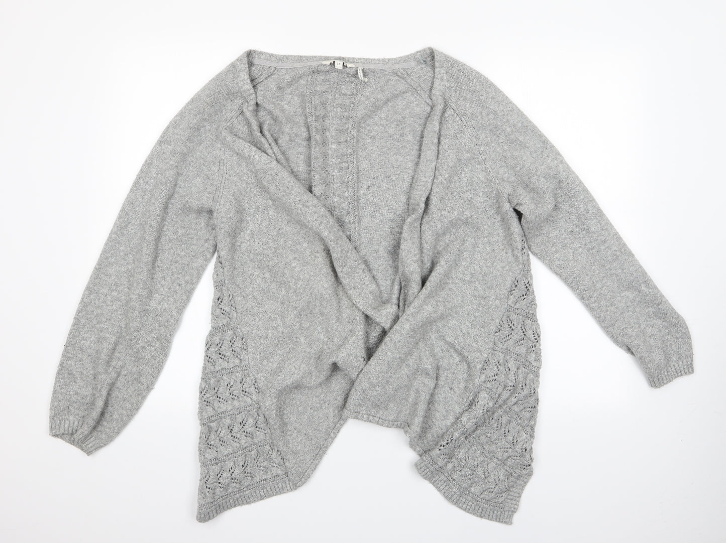 Fat Face Womens Grey   Cardigan Jumper Size 18  - Waterfall Cardigan