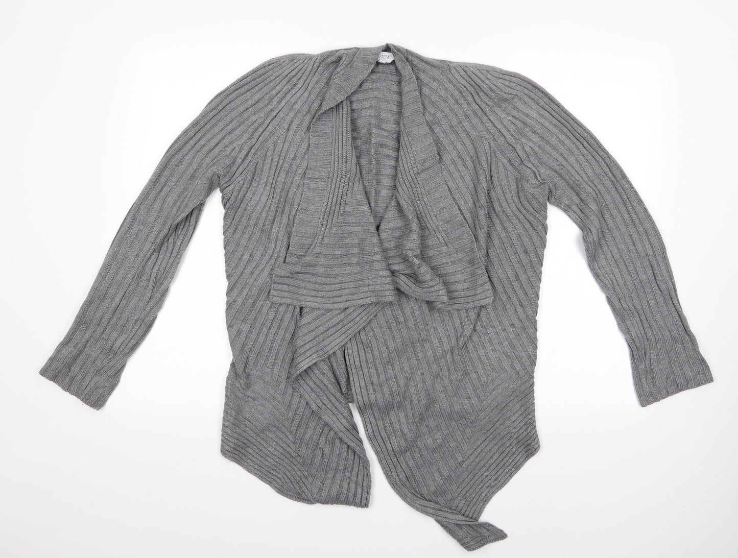 Preview Womens Grey   Cardigan Jumper Size S  - Waterfall Cardigan