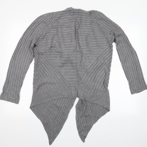 Preview Womens Grey   Cardigan Jumper Size S  - Waterfall Cardigan
