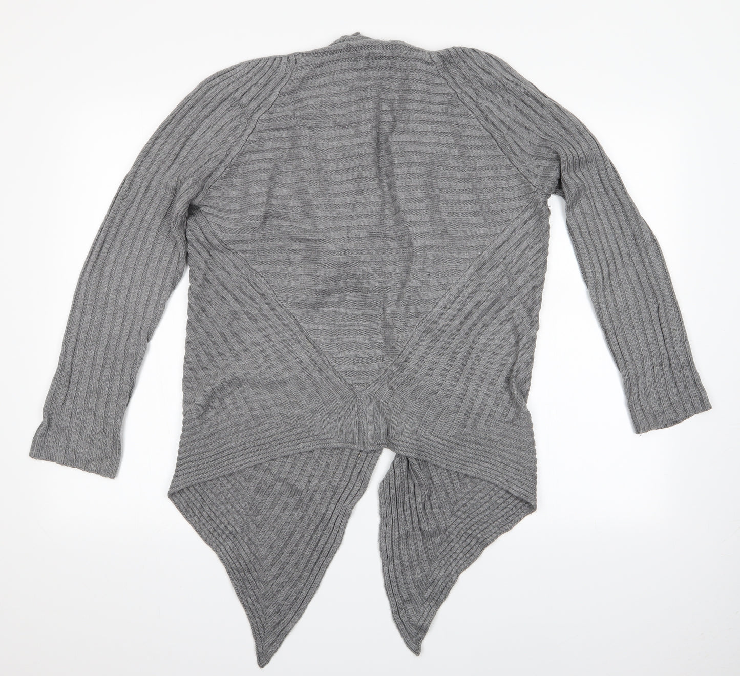 Preview Womens Grey   Cardigan Jumper Size S  - Waterfall Cardigan