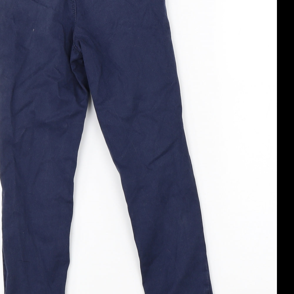 Debenhams Boys Blue   Chino Trousers Size 7 Years