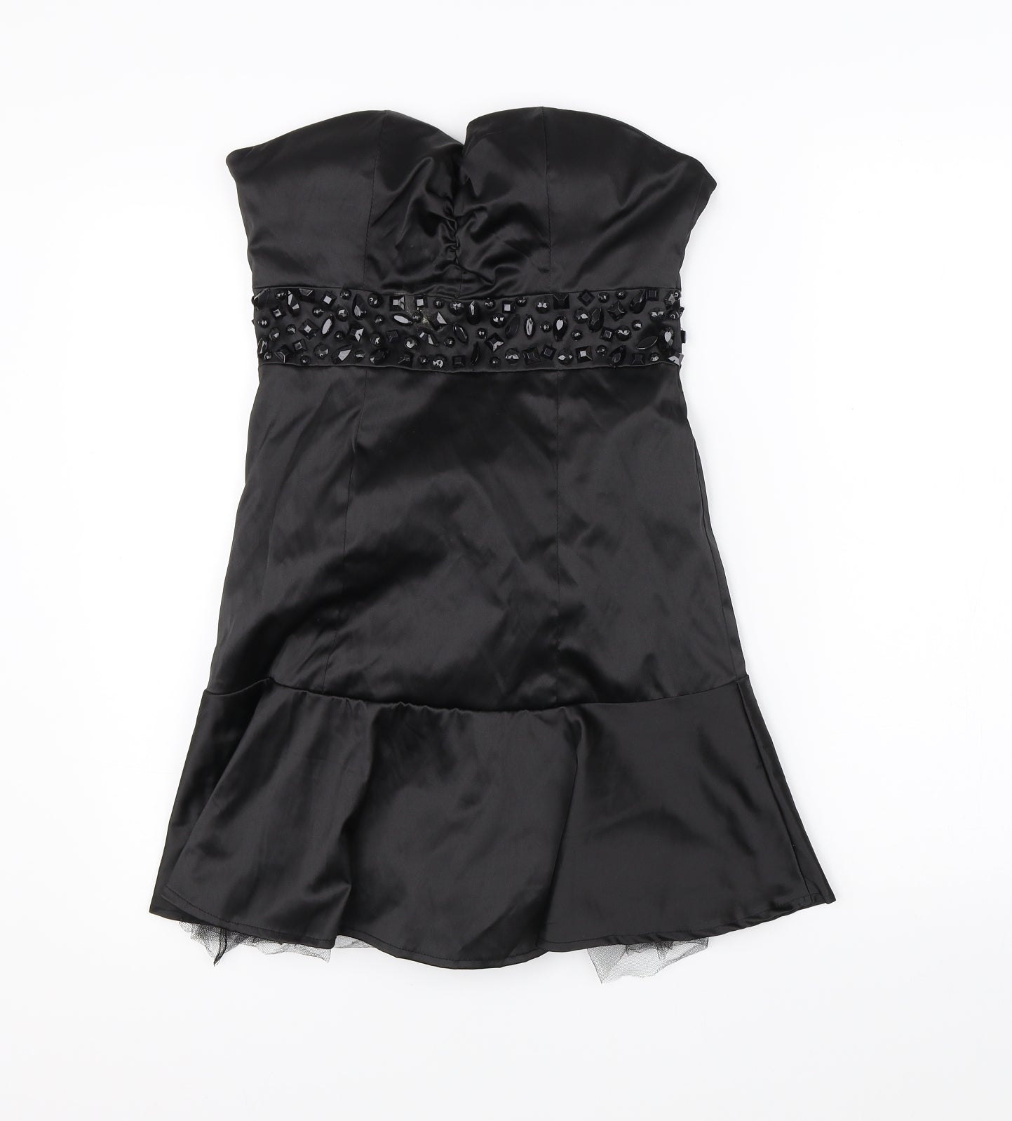 Bay Womens Black   A-Line  Size 8