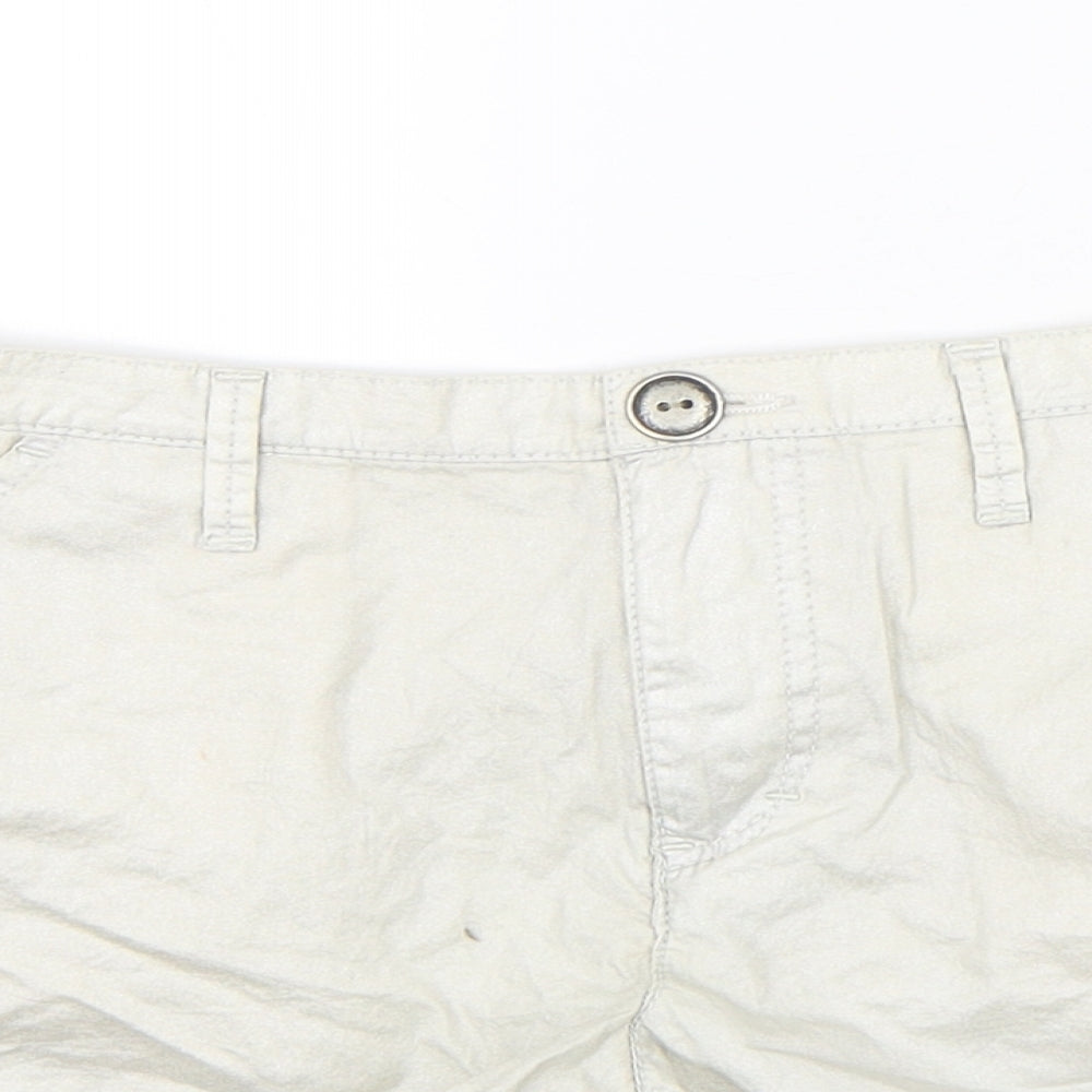 George Womens Grey   Hot Pants Shorts Size 4