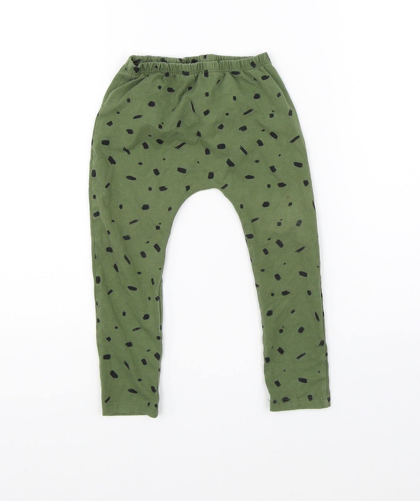 NEXT Girls Green Polka Dot   Pyjama Pants Size 2-3 Years