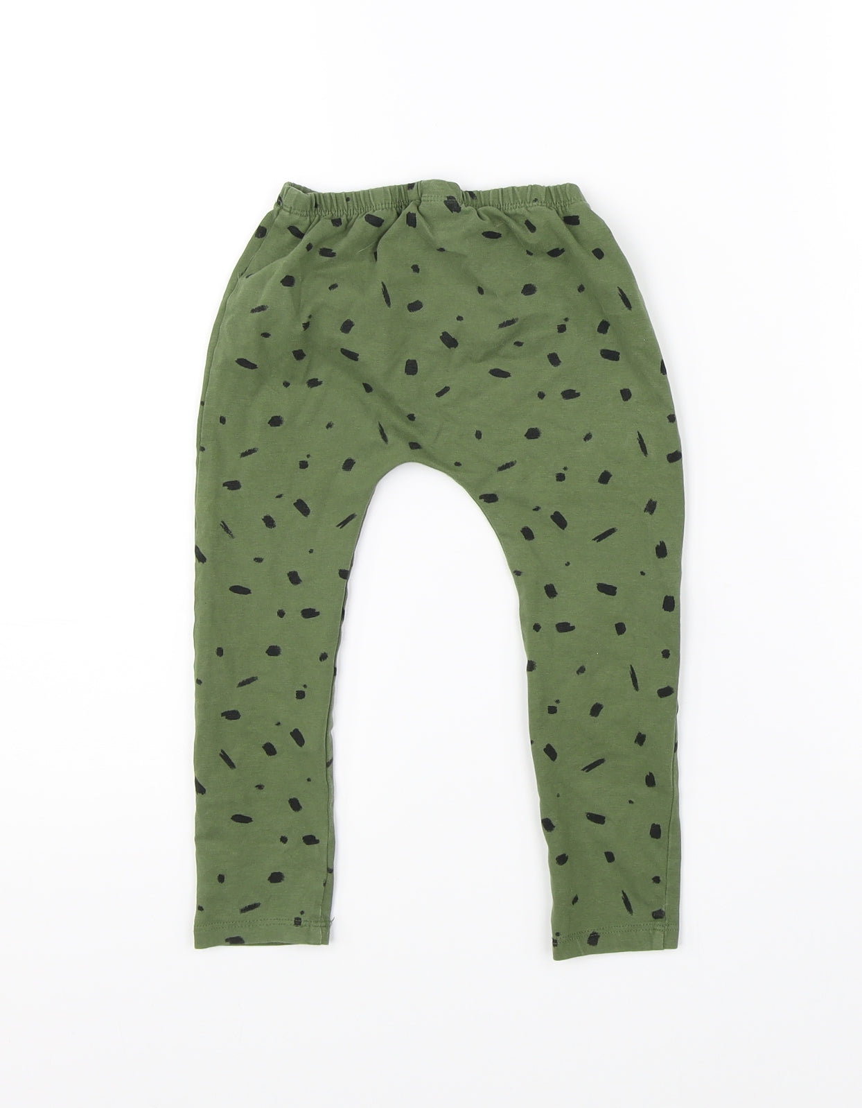 NEXT Girls Green Polka Dot   Pyjama Pants Size 2-3 Years