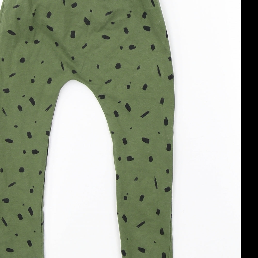 NEXT Girls Green Polka Dot   Pyjama Pants Size 2-3 Years