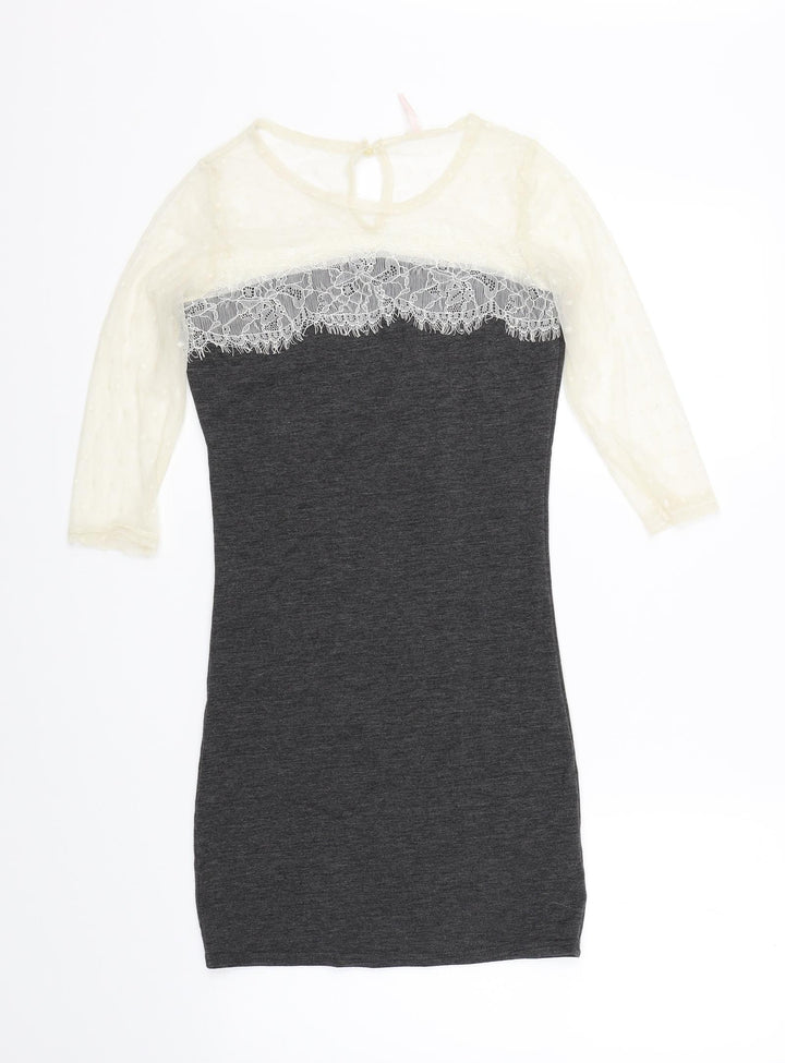 Preworn Womens Grey   Shift  Size M