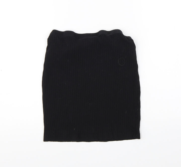 SheIn Womens Black   Straight & Pencil Skirt Size M