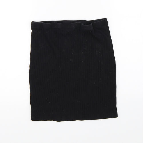 SheIn Womens Black   Straight & Pencil Skirt Size M