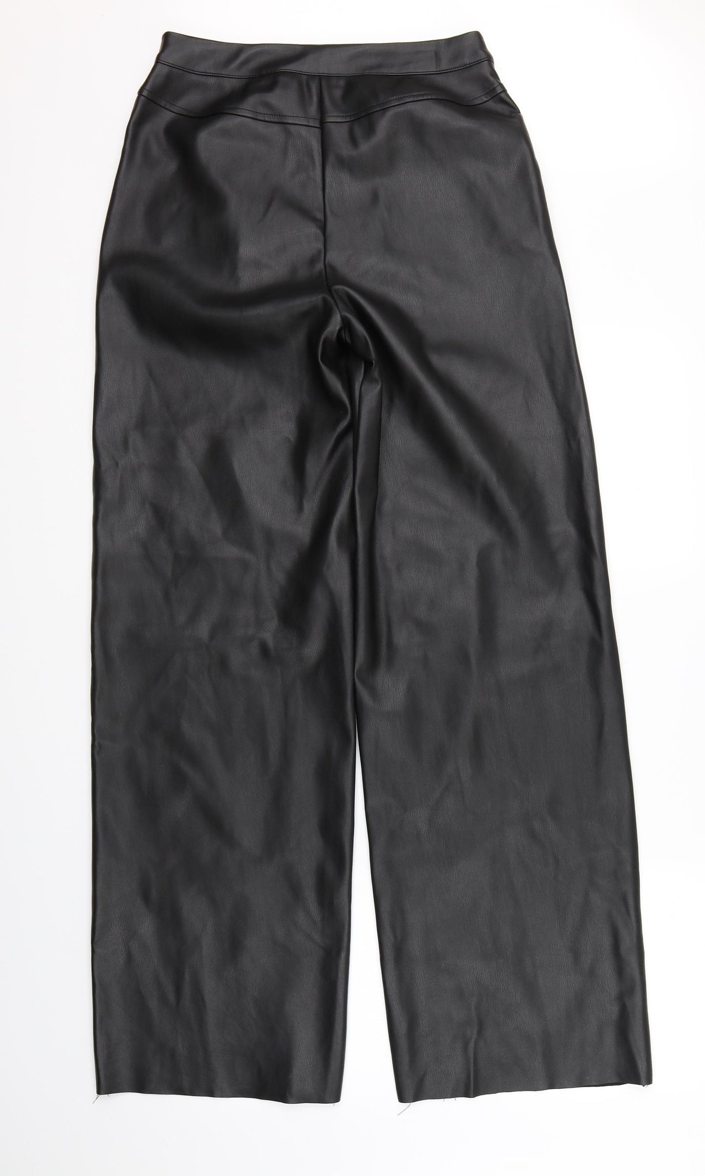 Missguided Womens Black   Trousers  Size 10 L31 in