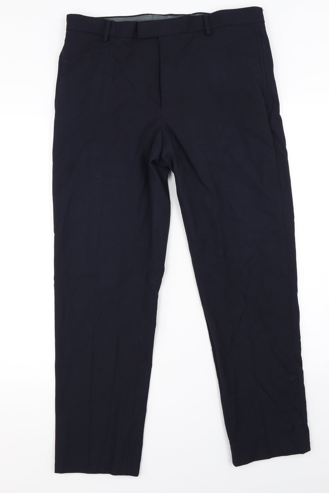 Marks & Spencer Mens Blue   Dress Pants Trousers Size 34 L29 in