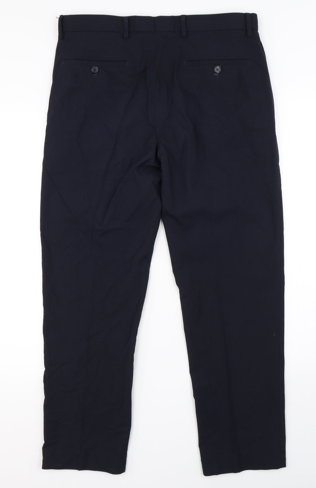 Marks & Spencer Mens Blue   Dress Pants Trousers Size 34 L29 in