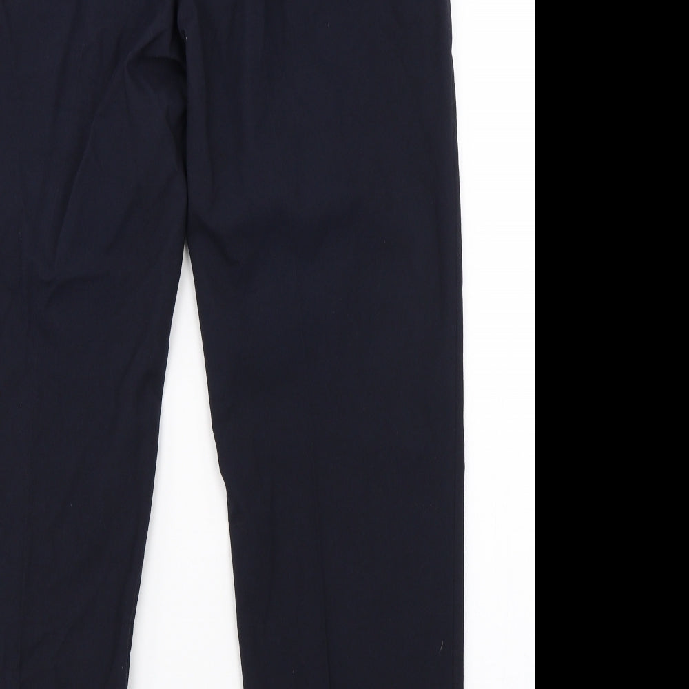 Marks & Spencer Mens Blue   Dress Pants Trousers Size 34 L29 in