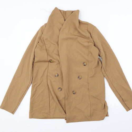 Pretty Little Thing Womens Brown   Jacket  Size 8
