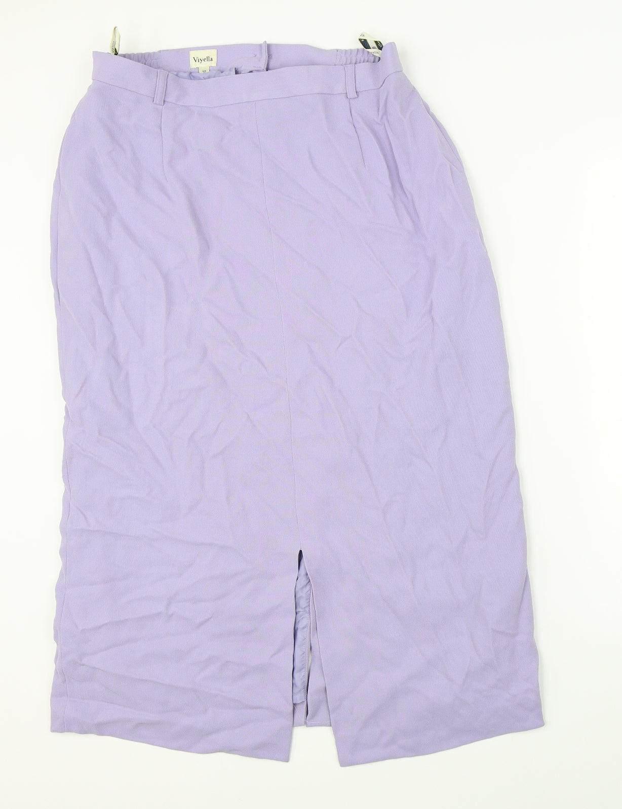 Viyella Womens Purple   Straight & Pencil Skirt Size 16
