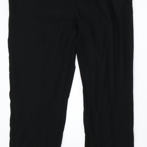 Marks & Spencer Womens Black   Dress Pants Trousers Size 12 L28 in