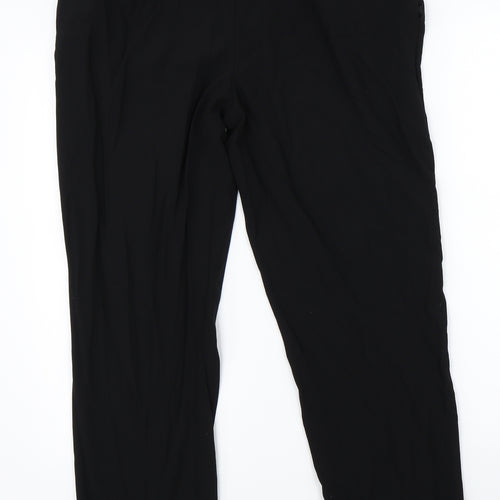 Marks & Spencer Womens Black   Dress Pants Trousers Size 12 L28 in
