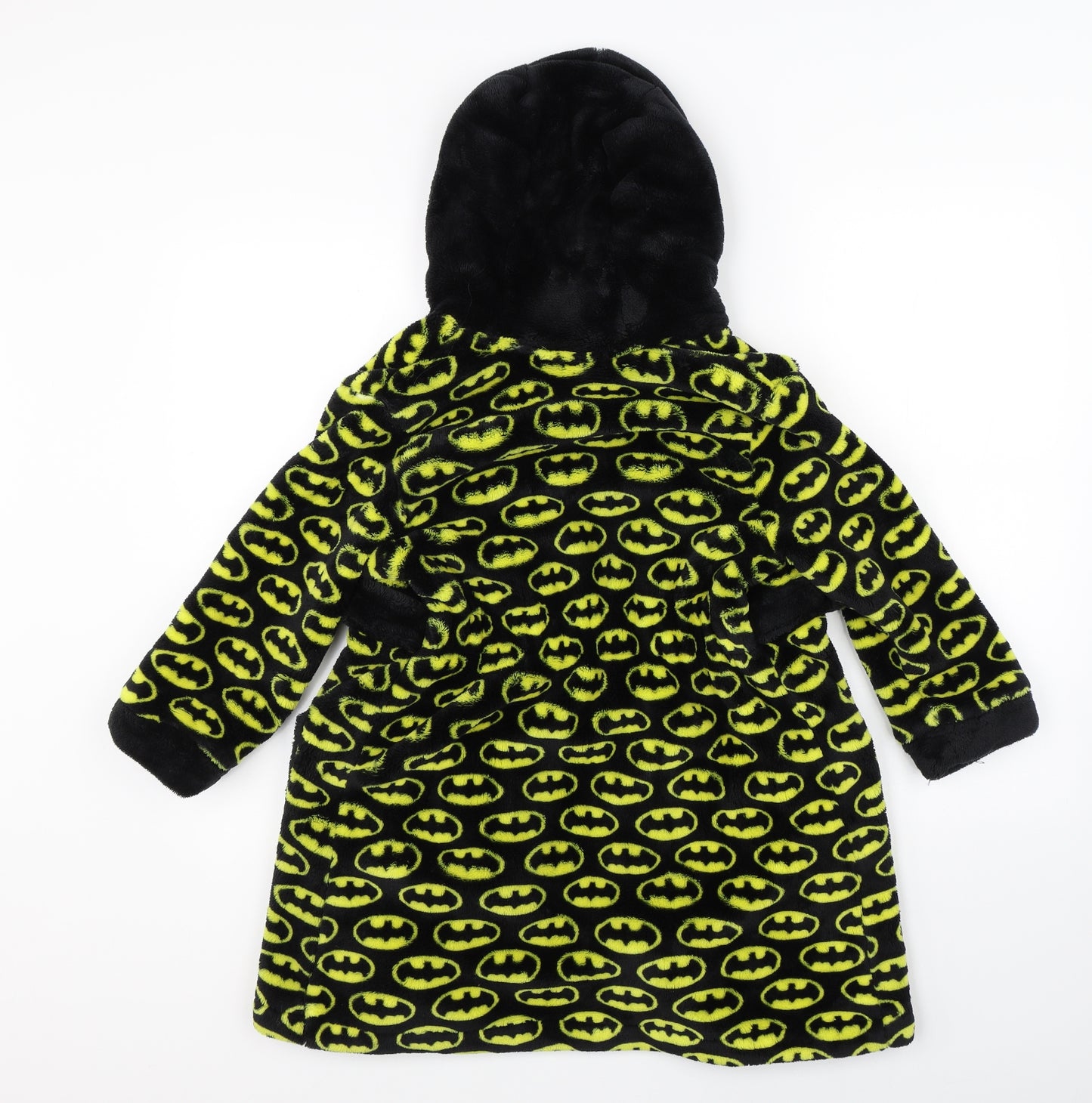 George Boys Black    Robe Size 6-7 Years  - batman