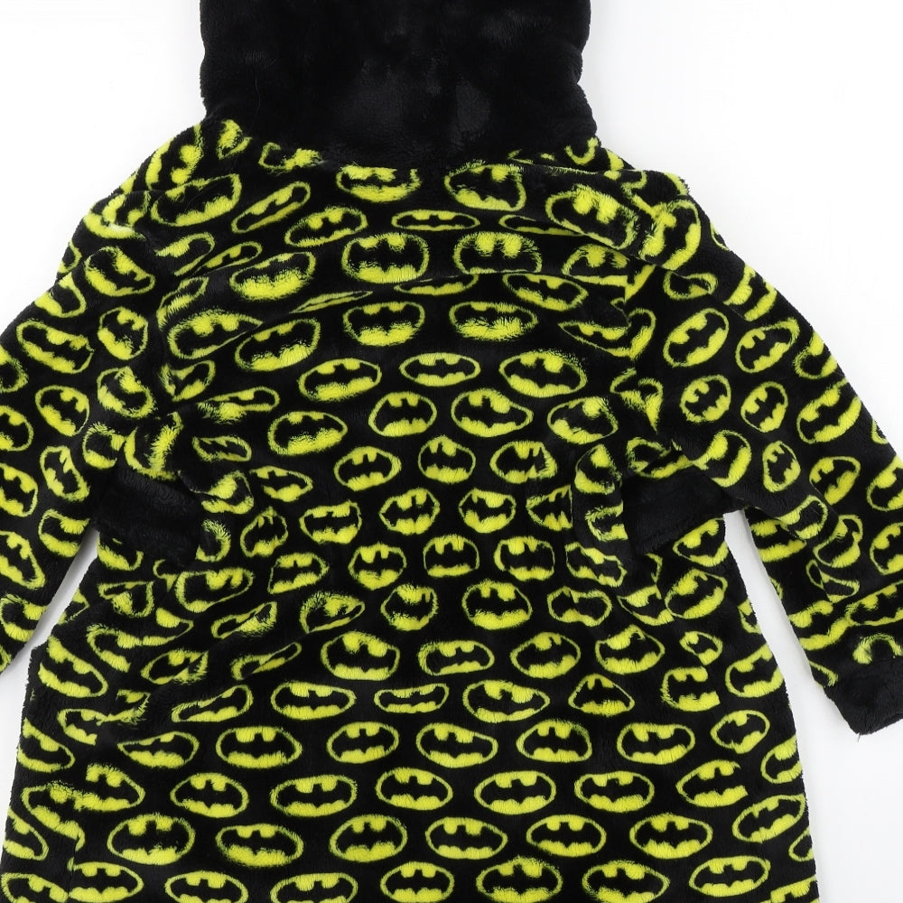 George Boys Black    Robe Size 6-7 Years  - batman