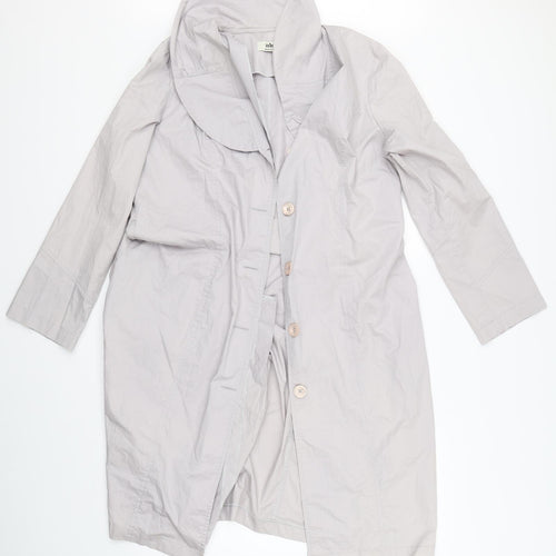 Akra Womens Purple   Overcoat Coat Size 46