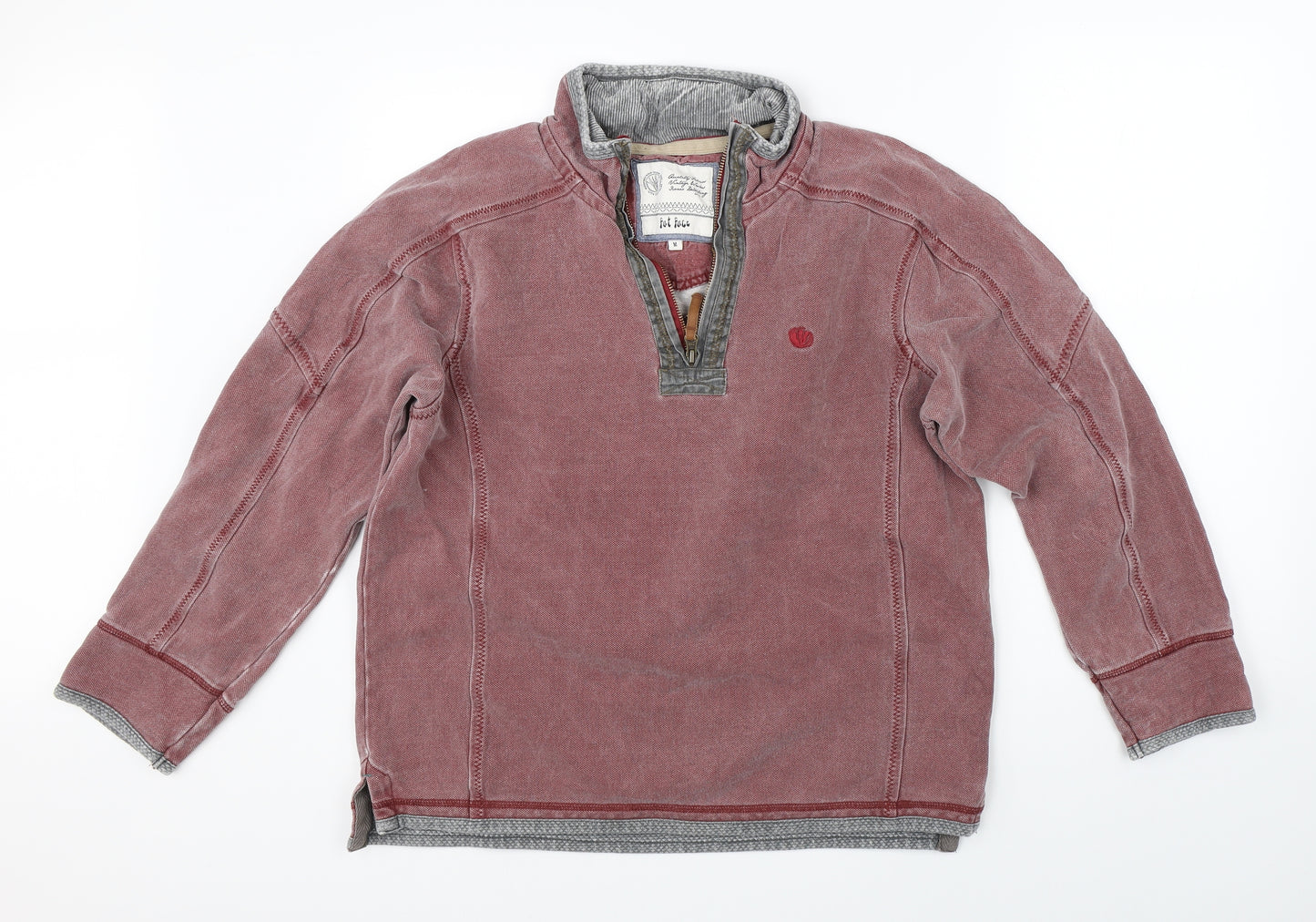 Fat Face Mens Red   Pullover Jumper Size M
