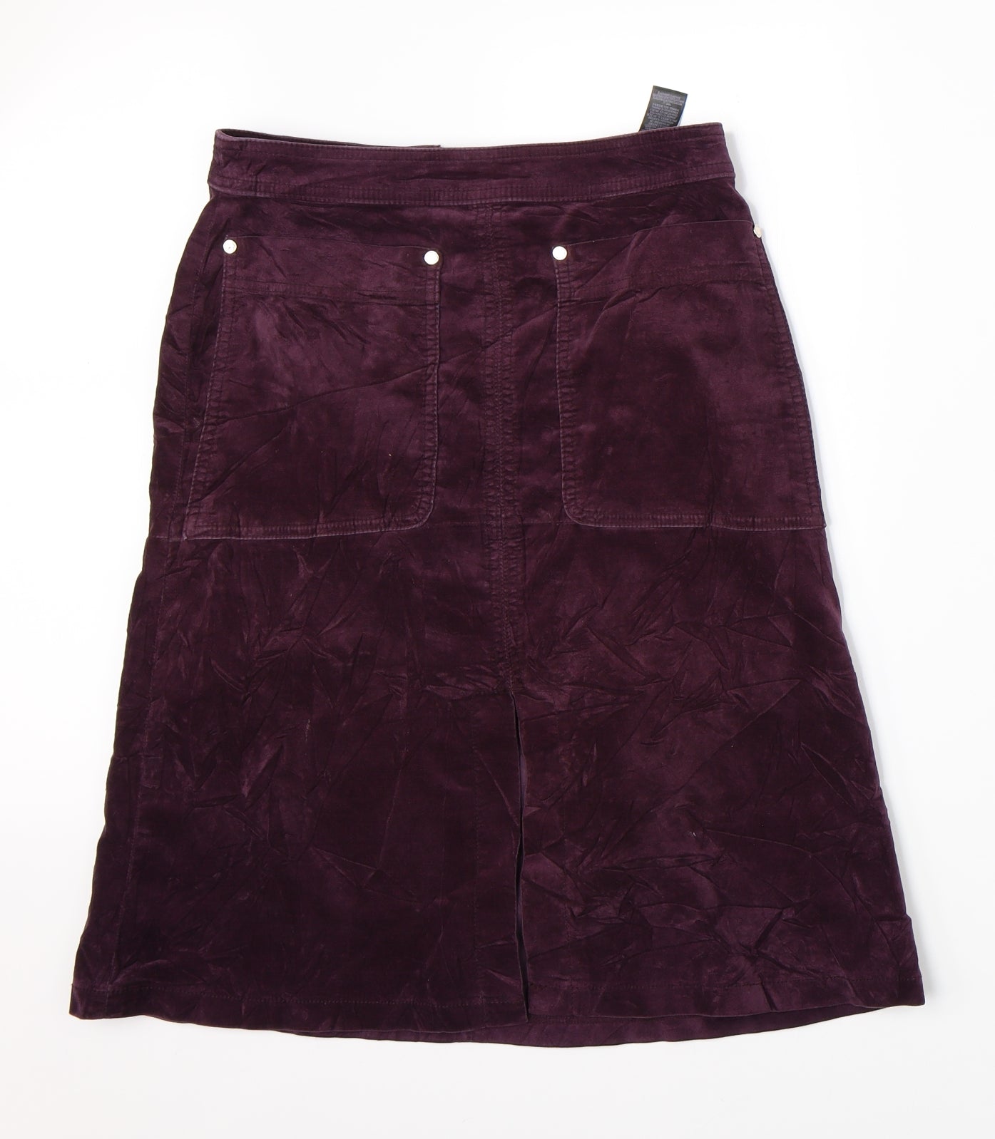 Marks & Spencer Womens Purple   A-Line Skirt Size 10