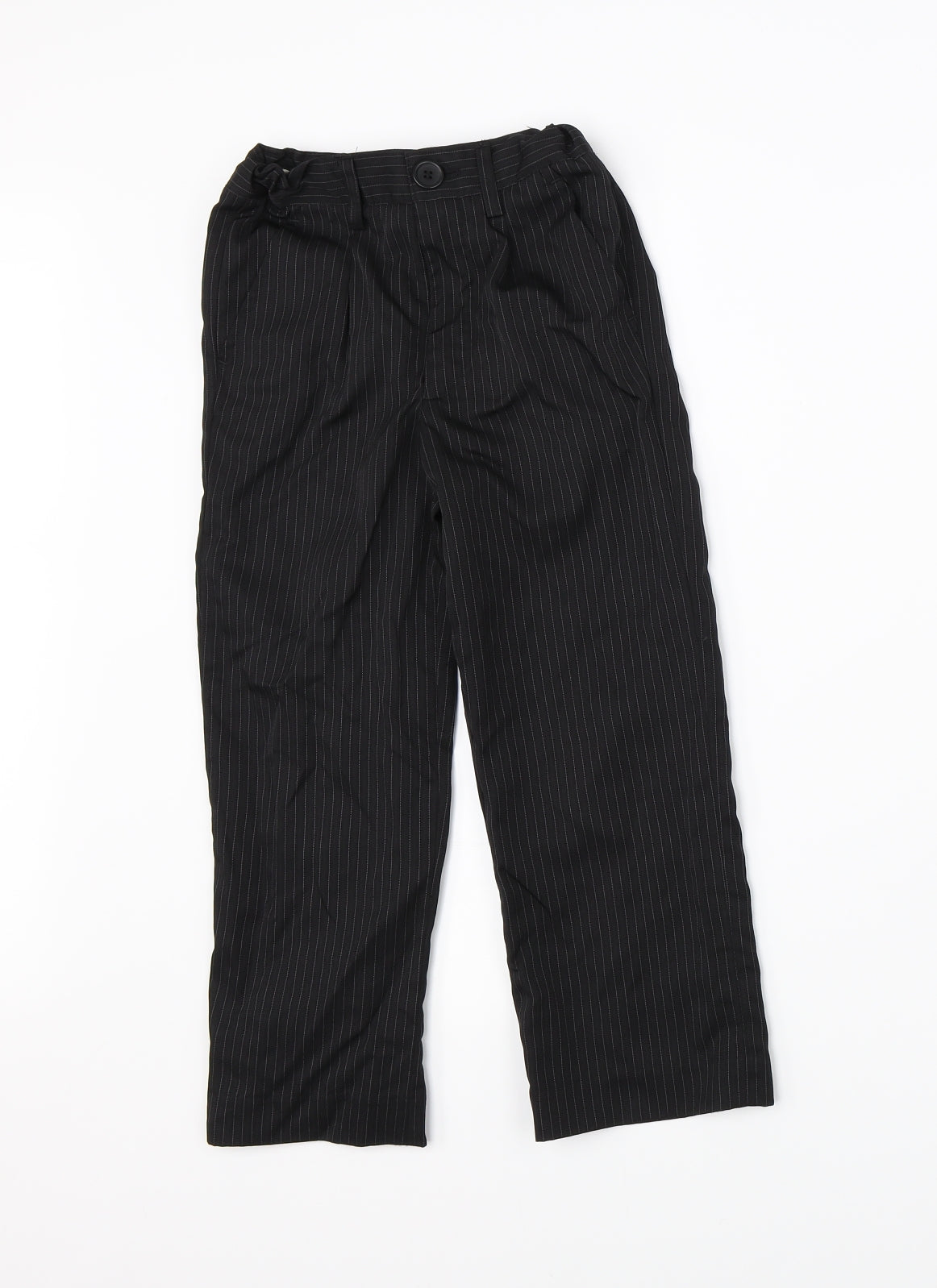 Duck & Goose Boys Black Striped  Dress Pants Trousers Size 6 Years