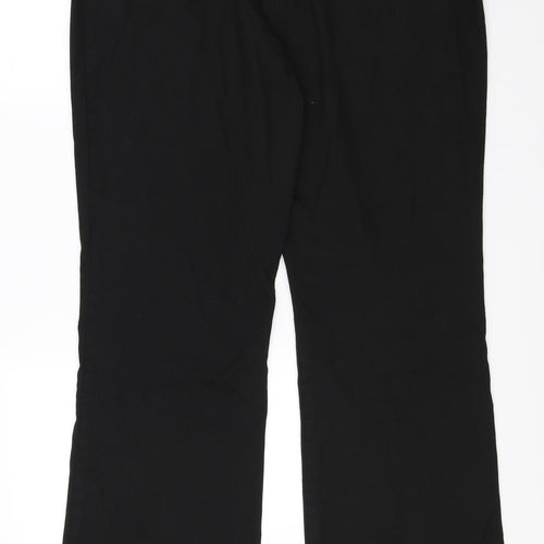 Monsoon Womens Black   Dress Pants Trousers Size 18 L29 in