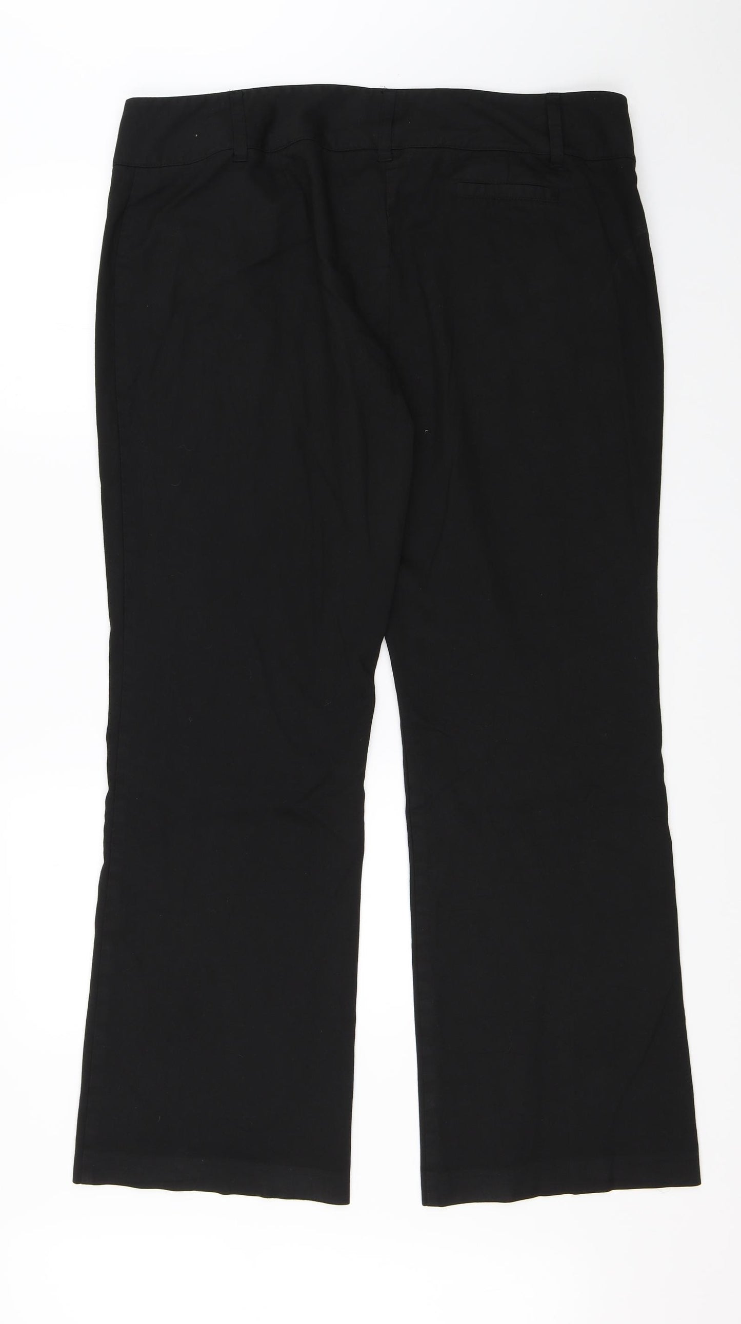 Monsoon Womens Black   Dress Pants Trousers Size 18 L29 in