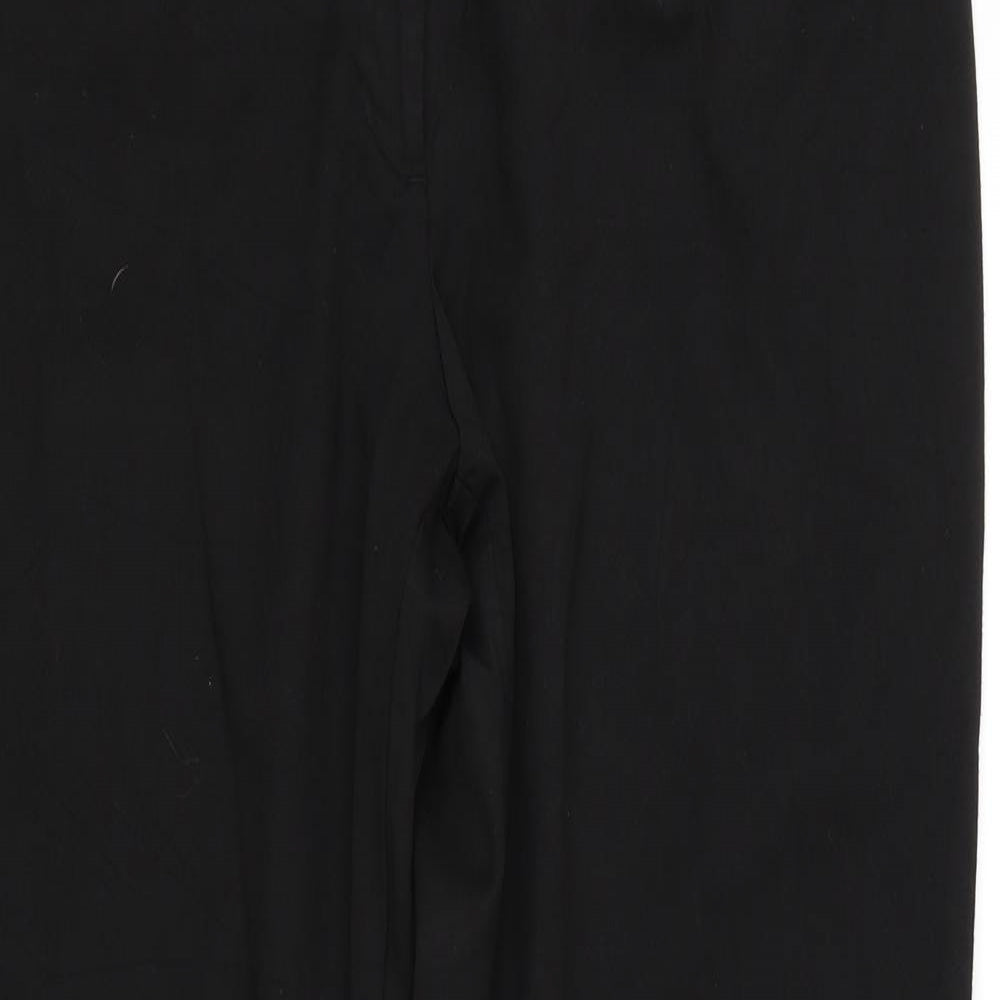 Monsoon Womens Black   Dress Pants Trousers Size 18 L29 in