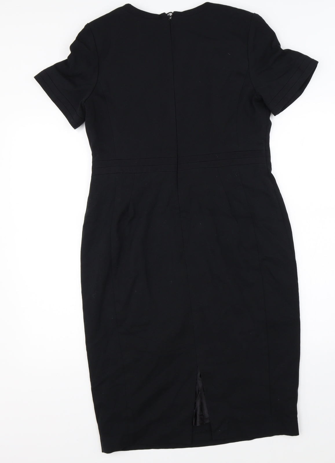 Marks & Spencer Womens Black   Pencil Dress  Size 14