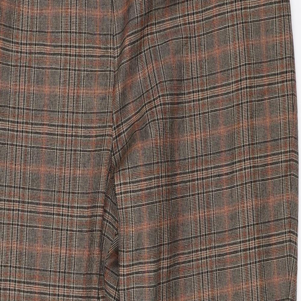 Cotswold Womens Brown Check  Trousers  Size 18 L27 in