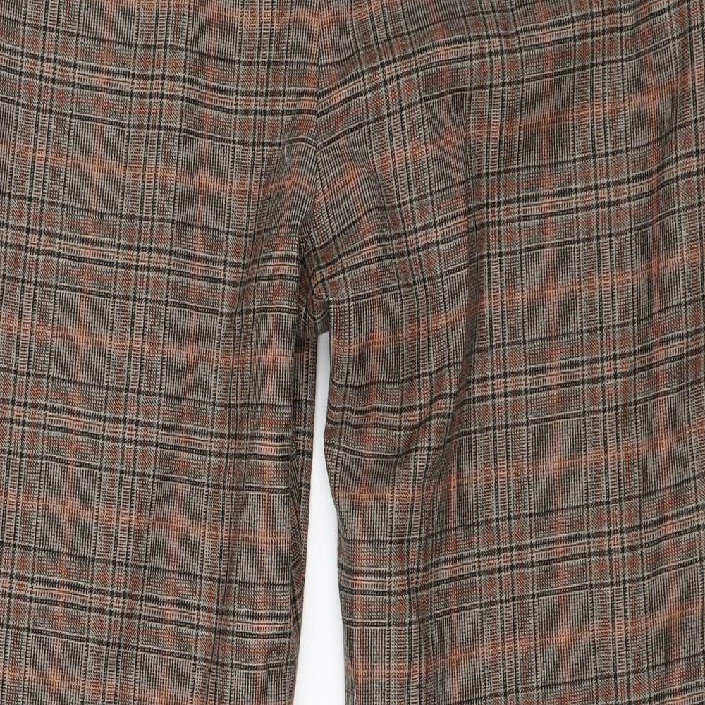 Cotswold Womens Brown Check  Trousers  Size 18 L27 in