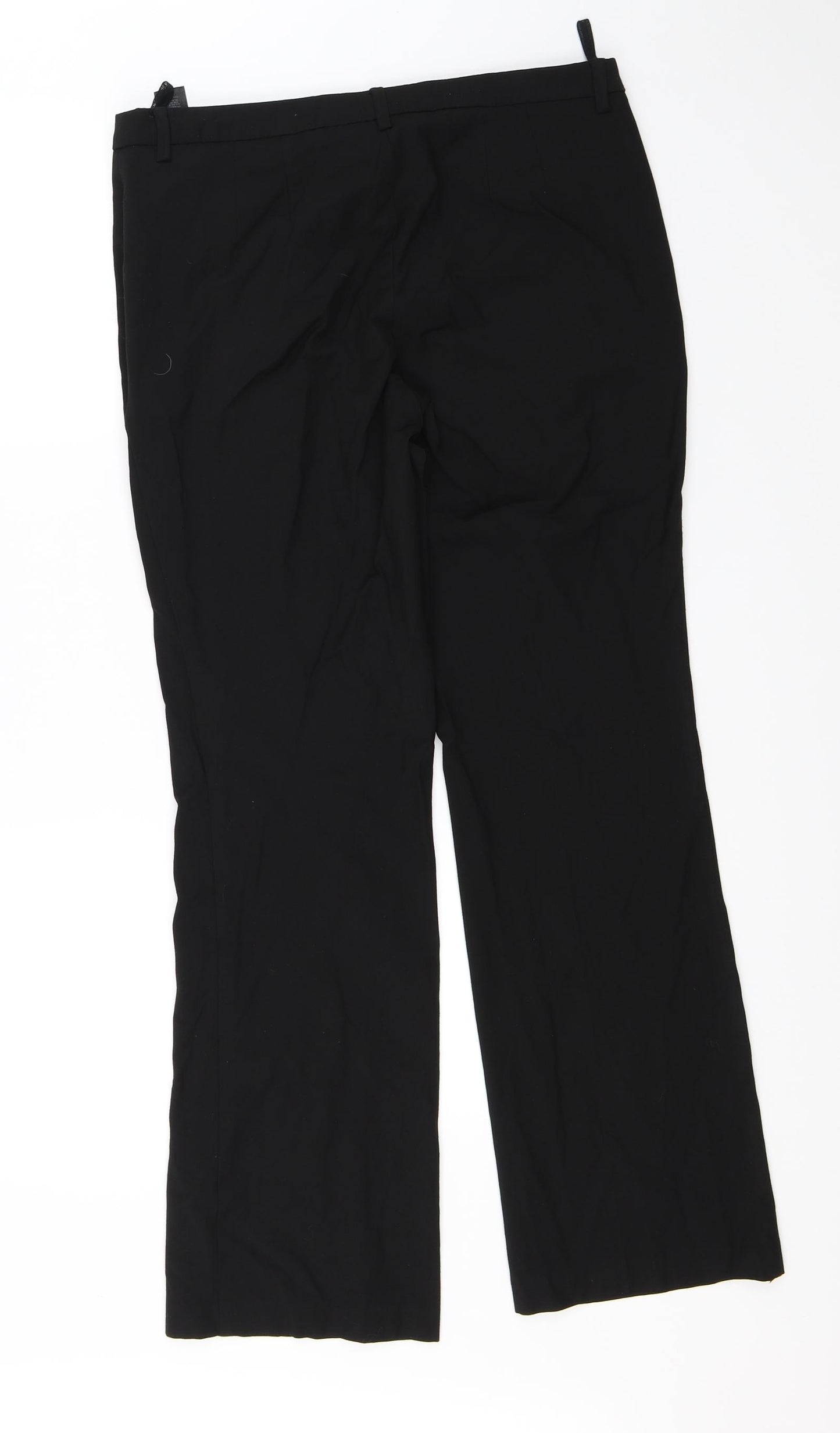 Marks & Spencer Womens Black   Dress Pants Trousers Size 12 L28 in