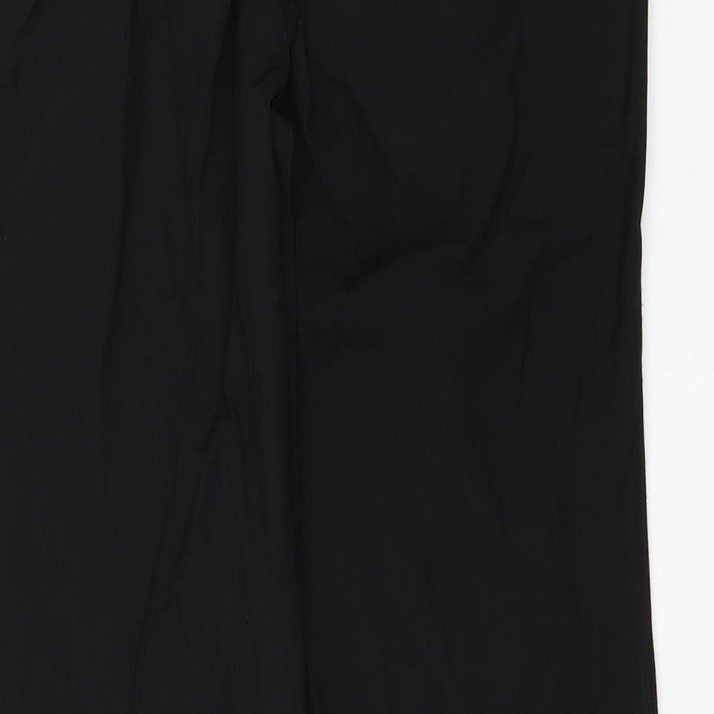 Marks & Spencer Womens Black   Dress Pants Trousers Size 12 L28 in