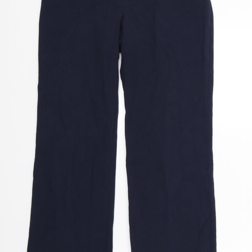 Marks & Spencer Womens Blue   Dress Pants Trousers Size 10 L28 in