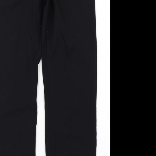 Marks & Spence Womens Black   Dress Pants Trousers Size 14 L28 in