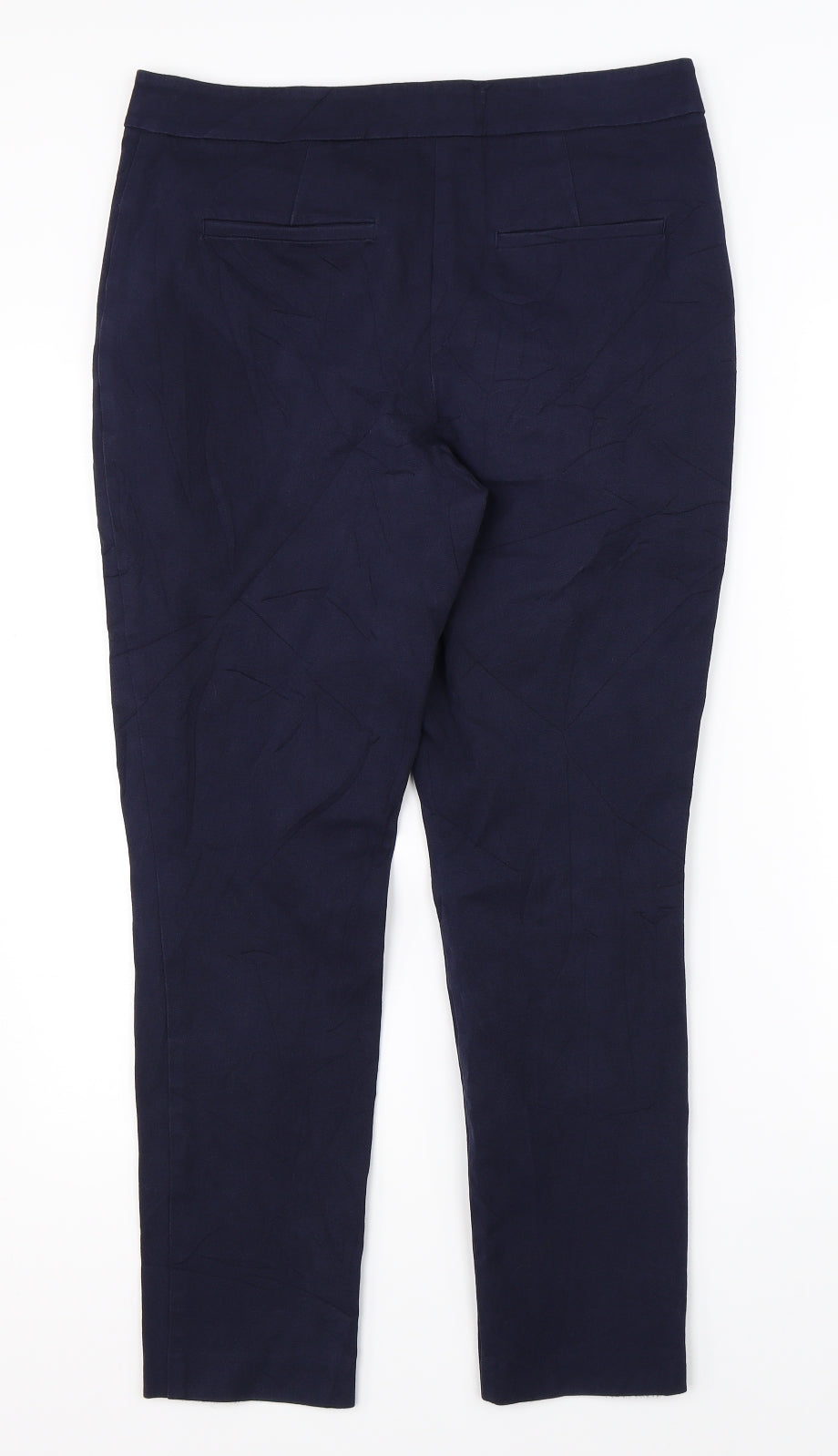 Per Una Womens Blue   Trousers  Size 12 L25 in