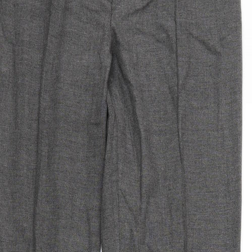 Linea Womens Grey   Dress Pants Trousers Size 10 L30 in