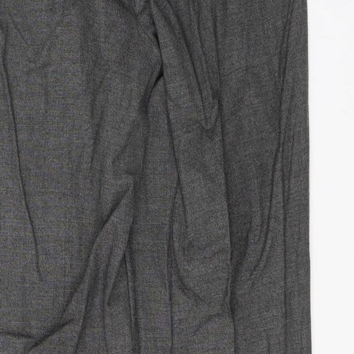 Linea Womens Grey   Dress Pants Trousers Size 10 L30 in
