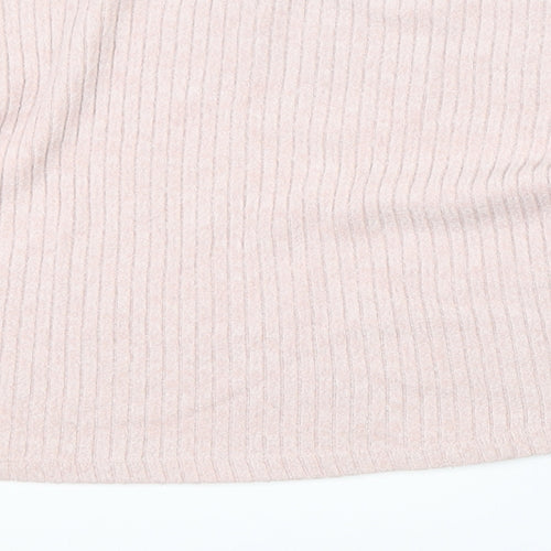 H&M Girls Pink   Pullover Jumper Size 11-12 Years