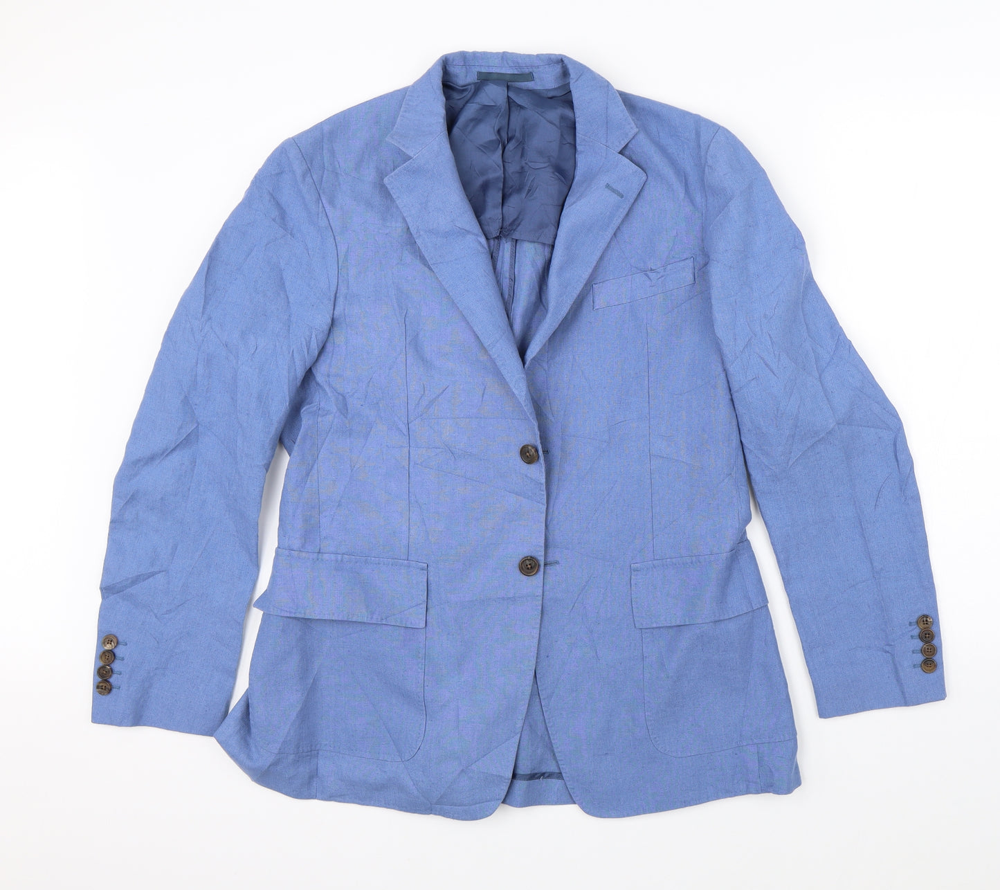 Purdey Mens Blue   Jacket Suit Jacket Size 40